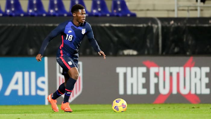 USMNT midfielder Yunus Musah